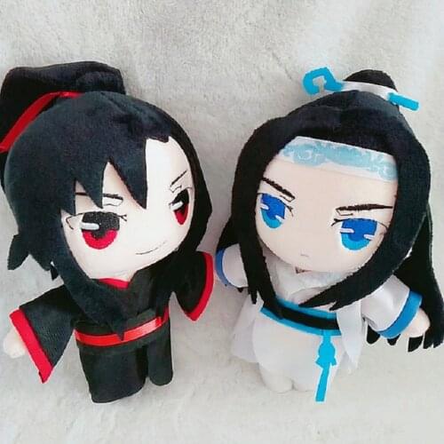 The Untamed Grandmaster of Demonic Cultivation Wei Wuxian Lan Wangji Plush Doll Toy Figure New Gift