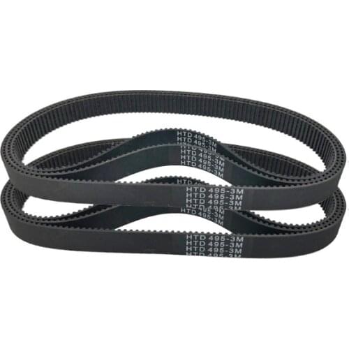 HTD474-3M HTD477-3M HTD480-3M HTD483-3M HTD486-3M HTD489-3M HTD492-3M HTD495-3M Rubber timing belt 1pc