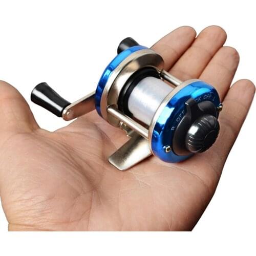 New Left Right Hand Baitcasting Fishing Reel 5.2:1 Bait Casting Ice Fishing Wheel With Magnetic Brake Carp Carretilha Pesca
