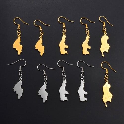 Anniyo Earrings Northern Mariana Islands Saipan Tinian Rota Island CNMI Stainless Steel Jewelry #233121