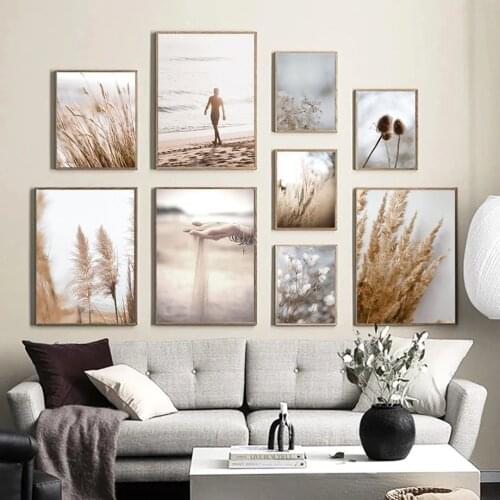Nordic Modern Landscape Picture Decoration Canvas Painting Art Photography Painting Home Decor Bedroom Living Room Wall Poster