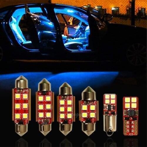 LED Interior Light Canbus No Error Map Dome Trunk Light Lamp Kit For Alfa Romeo Giulietta Mito Brera GT 147 156 159 166