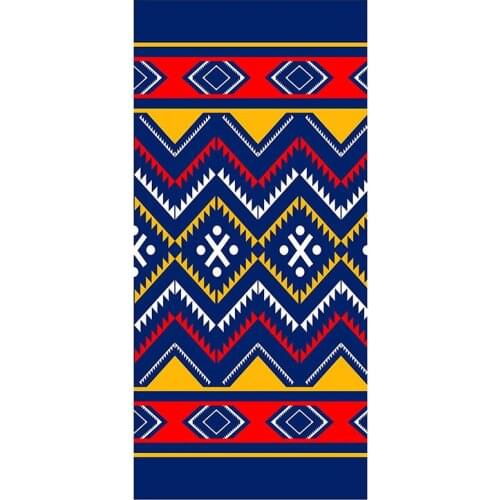 Funny Plaid Big Lounger Beach Towel Travel Bath Towels for Adult Large Lightweight Sport Face Towel Gym Men 140X70