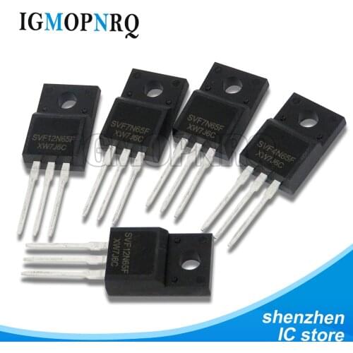 10pcs/lot SVF7N65F SVF7N65 7N65 7A 650V TO-220F new MOS Field Effect Transistor