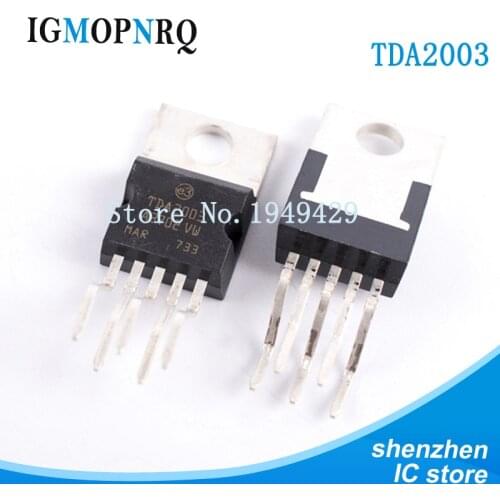 10PCS/lot TDA2003AV TO220-5 TDA2003 TDA2003A New