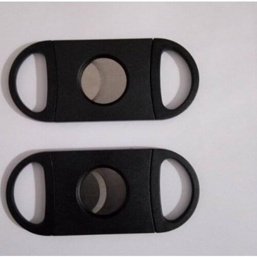 100pcs Stainless Steel Double Blade Cigar Cutter Scissors Plastic Handle Mini Tool Tobacco Pipe and Herb Grinder Hookah Accessor