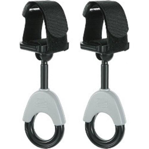 2Pcs Stroller Hooks 360 Degree Rotatable Good Load Capacity Pushchair Organizer Bag Clips Baby Car Seat Accessories