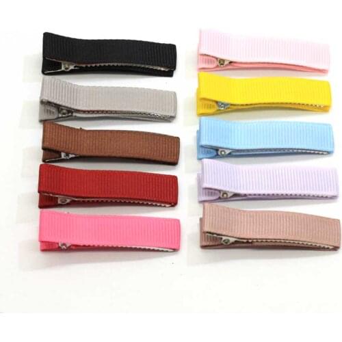 20/50 Sweet Candy Color Kids Hair Clip For Girls Accessories DIY Hairclip Hairpins Headwear Pins Barrette Single Prong Alligat