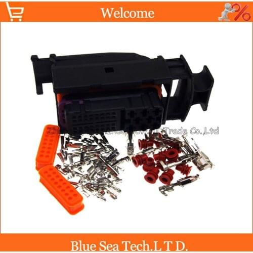 40 Pin ecu connector 038 906 379 B Ignition wire harness plug with Pin, 40 pins ECU connector 038906379B for VW Audi BMW etc