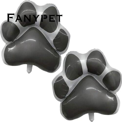5pcs Paws print Balloons Pet Dog Decor for Kids Birthday Party Decoration Animal Balloon Baby Shower Air Balls Globos