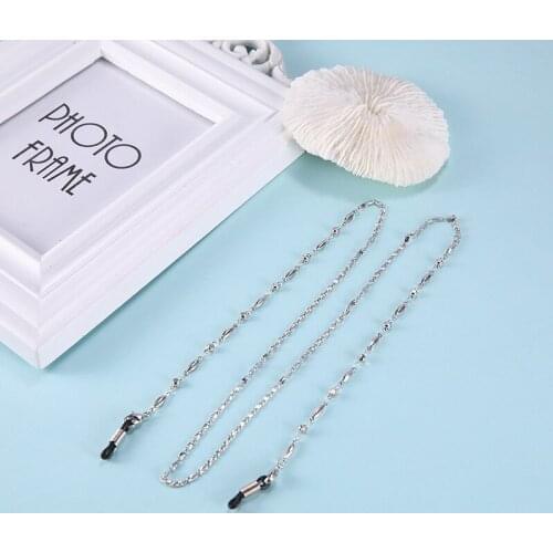 Chic New Glasses Chains with Gold Silver Color Mask Chain Holder Lanyards Eyeglasses chain mask Neck Strap
