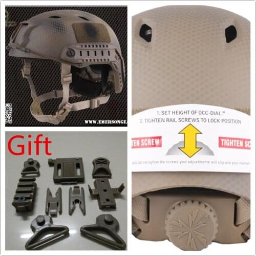 EMERSON FAST HELMET BJ TYPE US Navy Seal Customised version EM5659C Free shipping