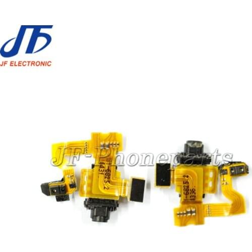 For Sony Xperia Z3 Compact z3 Mini Earphone Headphone Jack Audio Flex Cable Ribbon With Sensor 5pcs/lot