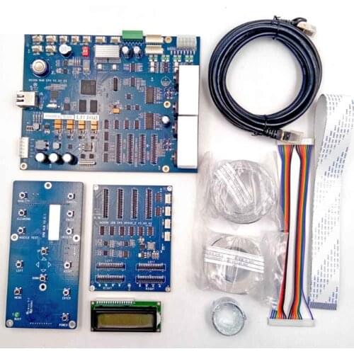 HOSON XP600 printhead full set board net version xp600 double head board kit for dx10 dx11 print head eco solvent printer