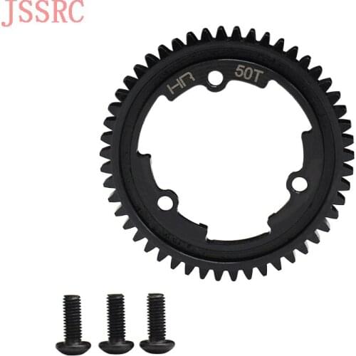 HR Hot Racing Harden Steel 50T 1Mod Main Spur Gear For RC Car Part #6448 Traxxas1/5 X-Maxx 1/7 XO-1 1/10 E-Revo 2.0 VXL New MAXX