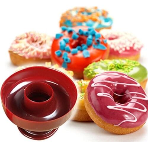 Donut Mold Dessert Tool Non-Stick Easy To Clean Fondant Mold DIY Tool Sweet Food Bakery Baking Cookie Cake Mould