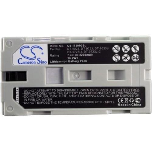 Cameron Sino 2200mAh Battery DT-9023,DT-9723 for Casio IT2000, IT-2000, IT-2000D30E, IT-3000, IT3100, IT-3100, For Epson TM-P60