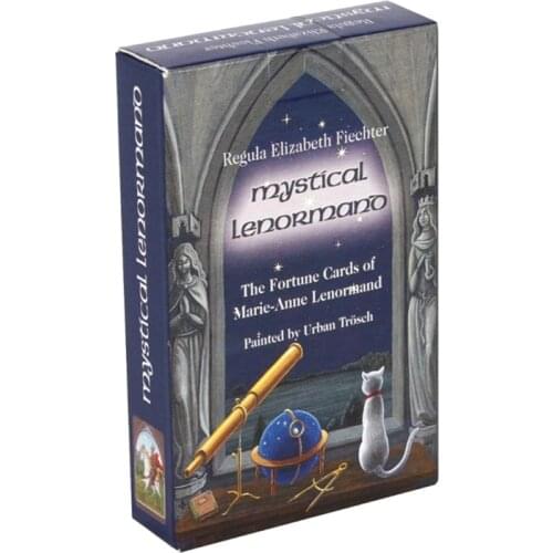 Mystical Lenormand Oracle Card Full English 36 Cards Deck Tarot Funny Board Game Q1FF