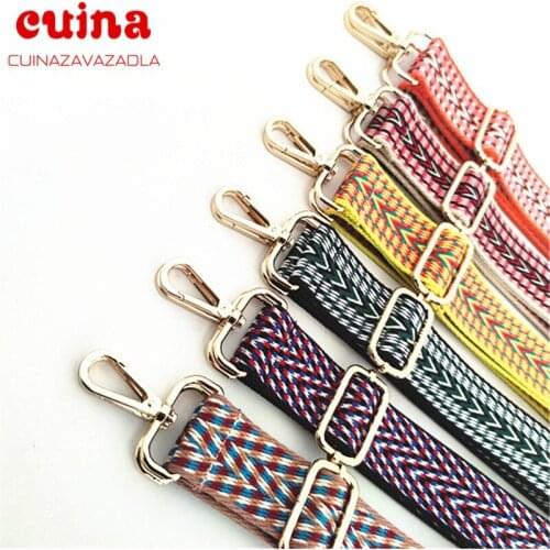 Fashion Bags Shoulder Straps Accessories Womens Bags Wide 3.8cm Backpack Belts Color Lightening Replacement Shoulder