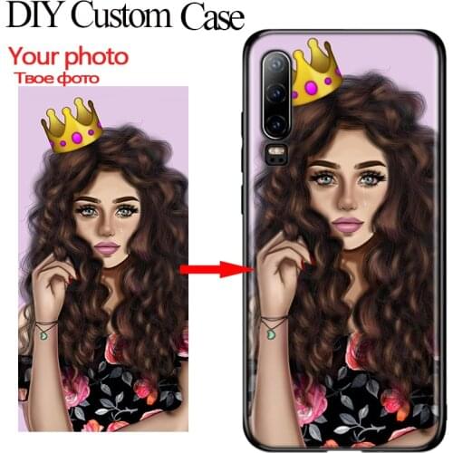 Customized any picture Custom made DIY Silicone for Huawei Honor 10i 9X 8X V20 20 10 9 Lite 8 8A 7A 8C 7C 8S V20 9N Pro Lite