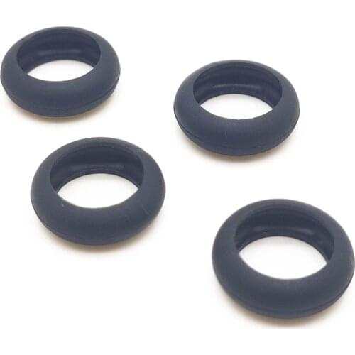 Replacement Ear Hooks Silicone Ring 14.8mm 15.4mm 16mm Cover Case tips for Flat Earphone Headphone Silicone Sleeve (4pieces)