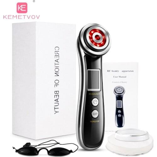 LED photon radio frequency radio frequency radio frequency EMS skin rejuvenation thin face firming massage beauty instrument