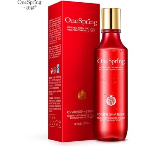 Red pomegranate Toner Power Lifting Toner 150ml Moisturizing Skin Care Whitening Firming Skin Face Care Cosmetics Face Toners