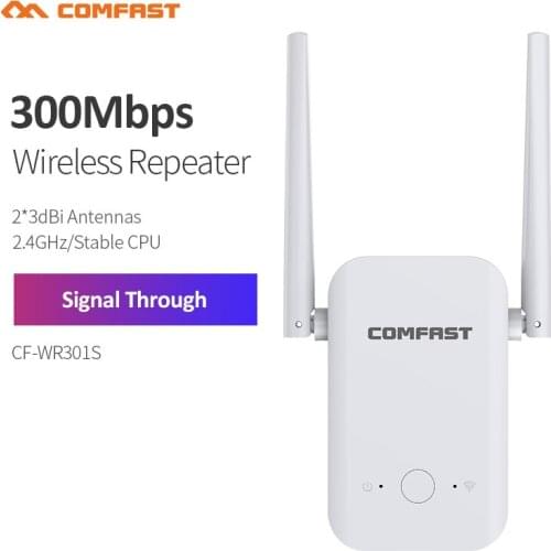 300Mbps 2.4GHz Long Range Wi-fi Signal Booster Wireless Wifi Repeater High Power Wifi Extender Wlan Wi-fi Amplifer