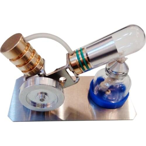 V-shape Stirling Engine Scientific Experiments Model Building Kits Education Toys For Children