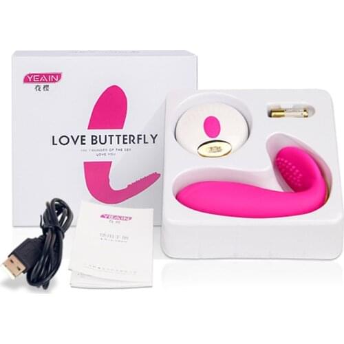 Sex shop vagina vibrator erotic Vibrating Wearable Massaging Toys Silent Soft Skin-Friendly Butterfly Vibrator dropshipping