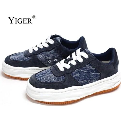 YIGER Mens Breathable Sneakers