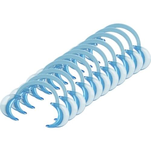 10x Plastic Cheek Retractor Oral Care Mouth Opener for Game