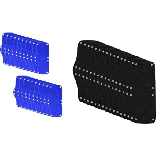 16 Pcs Cotton Hard Hat Sweatband Washable Hard Hat Liner Reusable Snap-on Terry Sweatband for Hard Hat Accessories CNIM Hot