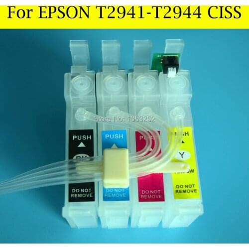Australia version) T294 T2941 T2942 T2943 TT2944 Ciss System For Epson Work Force WF-2750 WF-2650 WF-2660 Printer Plotter
