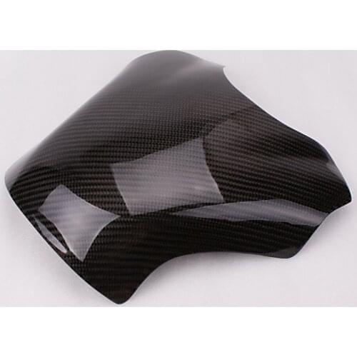 Freeshipping Carbon Fiber Fuel Gas Tank Protector Pad Shield For YAMAHA YZF-R1 2009-2013