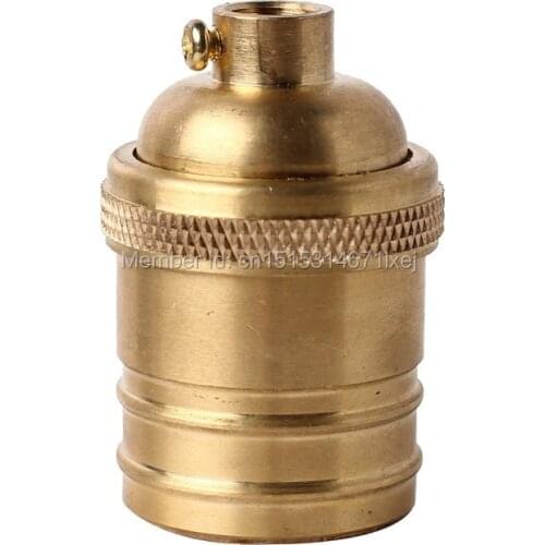 Free shipping Vintage pendant Lighting Brass Lamp holder E27 antique Edison style light bulb socket