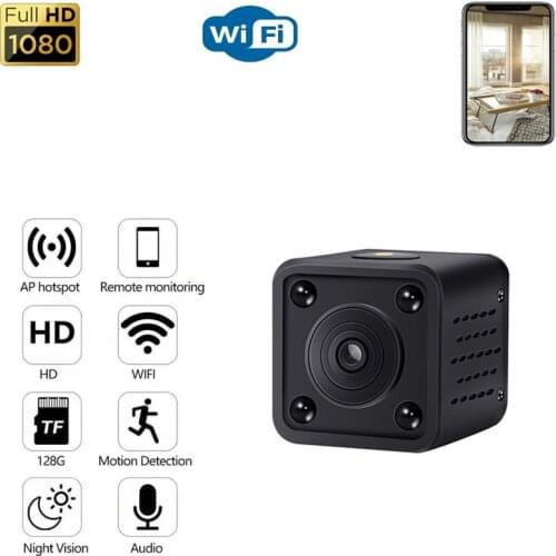 1080P HD Mini wifi camera Ip Camera wifi Micro Security Wireless Monitor Surveillance Camera CCTV Night Vision Human Tracking