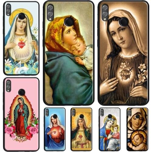 Mother Virgin Mary Case For Huawei Nova 5T Y6 Y7 Y9 2019 Honor 20 Pro 9 10 Lite 10i 7X 8X 9X 7A 8A 8C V20