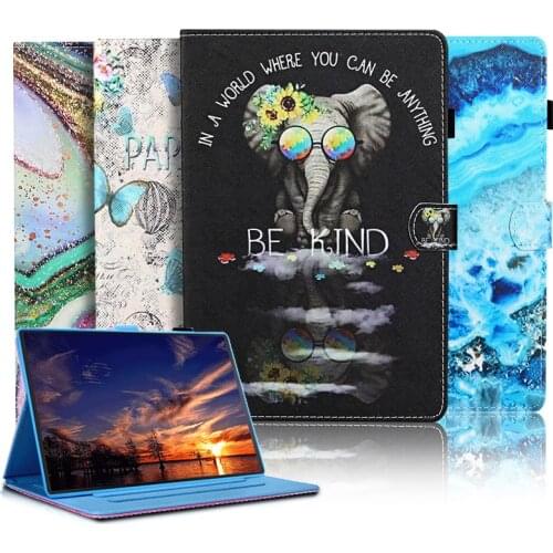 For Samsung Galaxy Tab A7 Lite 8.7 inch Case, Tablet Cartoon Walllet Cover for Samsung Galaxy Tab A7 Lite 8.7 SM-T220 T225 Case