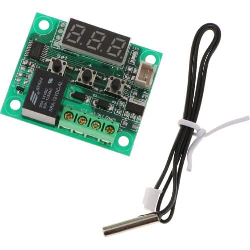 -50-110 ℃ 12V Digital Thermostat Cooling/Heating Temp Control Switch Sensor Module