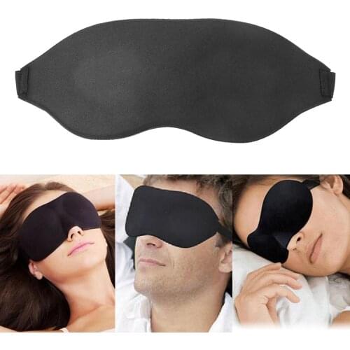 Travel Sleep Eye Mask 3D Memory Foam Padded Shade Cover Sleeping Blindfold