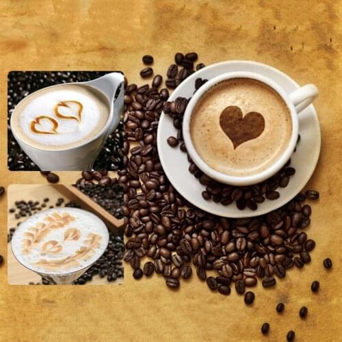 Sparkling Stainless Steel Coffee Pot With Thickened Handheld For Drawing Flowers On The Cup can CSV