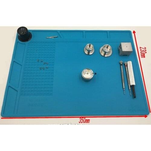 35cm x 23cm Watch Repair Work Pad Heat-resistant Non-slip mat Watch tool For Watchmaker