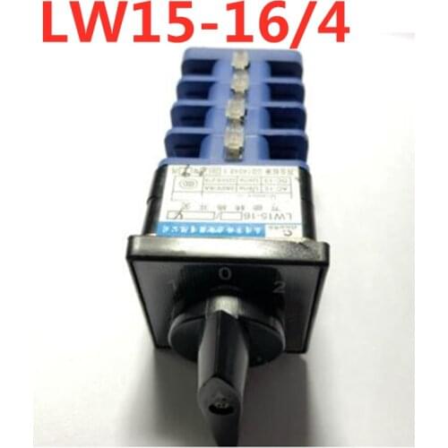 LW15-16/4 three gears four sections universal transfer switch three-phase four-wire dual power switch selector switch