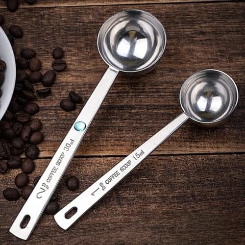 Long Handle Milk Powder Measuring Spoon with Scale Kitchen Durable Baking Measuring Cup Practical Measurement Utensil Home Bar G