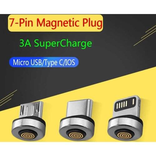 Multifunction Magnetic Cable Micro USB Type C Cable Quick Charge 3 Phone Cables Wholesale Mobile Phone Accessories Dropshipping