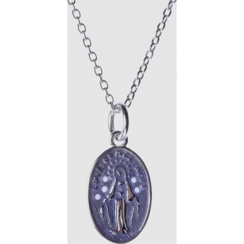 Amorita boutique silver925 Virgin Mary love peace hope collarbone chain necklace