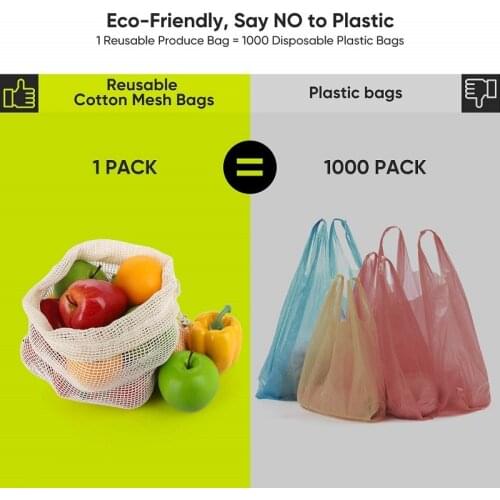 Mesh Storage Bag Reusable Kitchen Accessory Home Storage Washable Multifunctional Vegetable Fruit Toy Sundries Organizer Storage