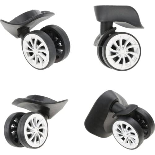 4 Packs Replacement Luggage Suitcase Wheels Mute Swivel Casters A57