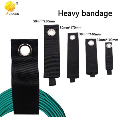 Heavy-duty storage straps storage loops webbing cable storage velcro heavy straps